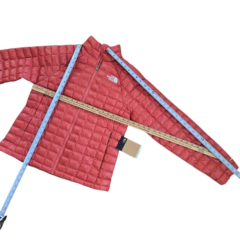The North Face Womens Thermoball Puffer Jacket Medium Mars Dust Lightweight  NWT - Picture 14 of 14